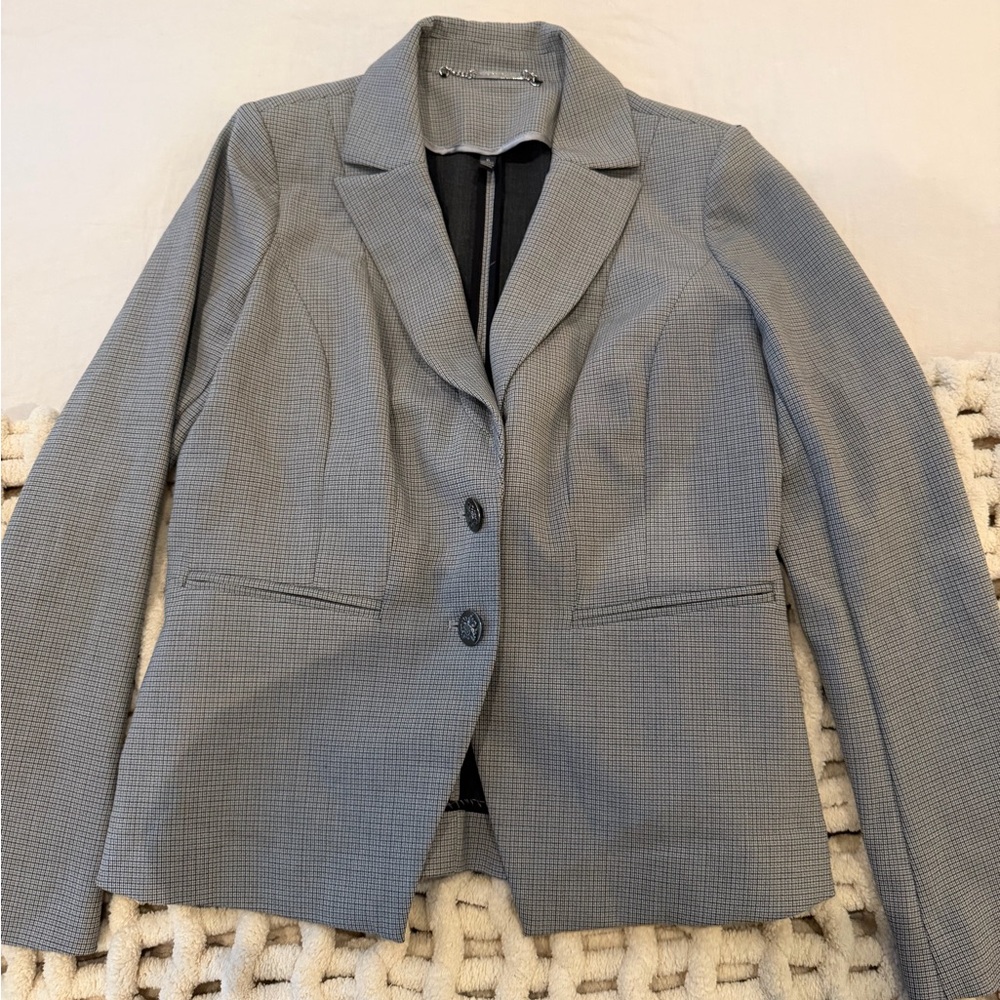 White House Black Market Gray Women's Blazer